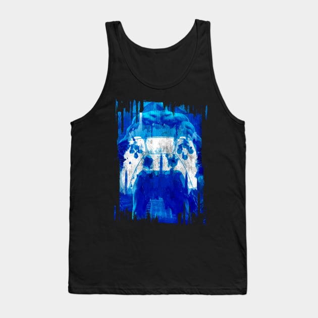 PS5 Control Art Tank Top by damienmayfield.com